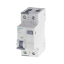 Siemens Residual Current Circuit Breaker with Overload Protection, 20A Current Rating, 2-Pole, 30 mA Trip 5SU1354-6KK20