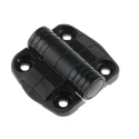 Southco Black Butt Hinge with Fixed Pin, Screw Fixing, 52 mm Length x 57 mm Width x 10.4 mm Thickness C6-0