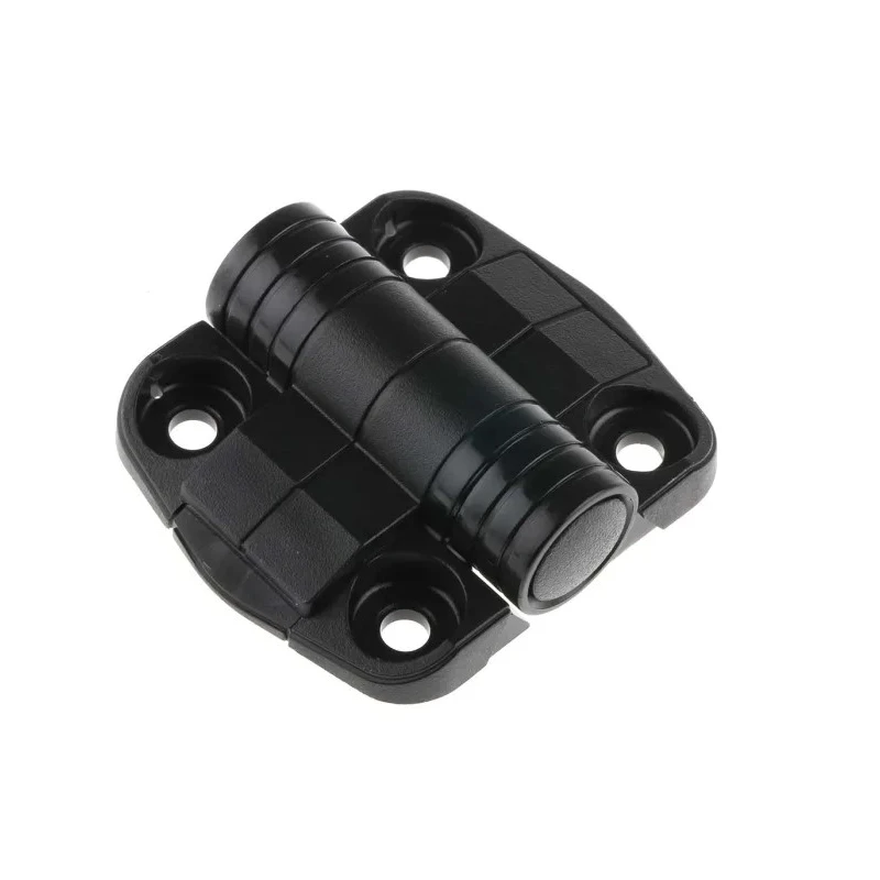 Southco Black Butt Hinge with Fixed Pin, Screw Fixing, 52 mm Length x 57 mm Width x 10.4 mm Thickness C6-0