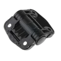 Southco Black Butt Hinge with Fixed Pin, Screw Fixing, 52 mm Length x 57 mm Width x 10.4 mm Thickness C6-0