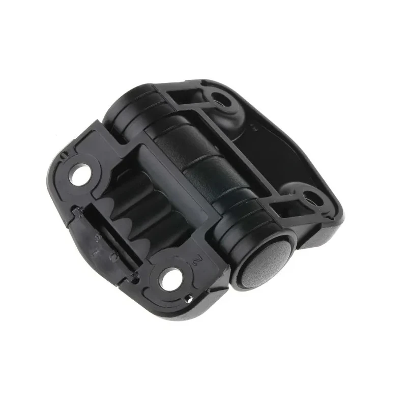 Southco Black Butt Hinge with Fixed Pin, Screw Fixing, 52 mm Length x 57 mm Width x 10.4 mm Thickness C6-0