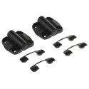 Southco Black Butt Hinge with Fixed Pin, Screw Fixing, 52 mm Length x 57 mm Width x 10.4 mm Thickness C6-0