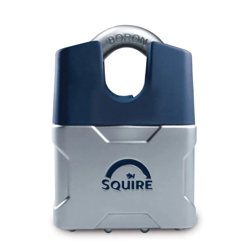 Squire Keyed Steel Weatherproof Padlock 8 mm Shackle Diameter, 48 mm Width RS VULCAN P4 45CS
