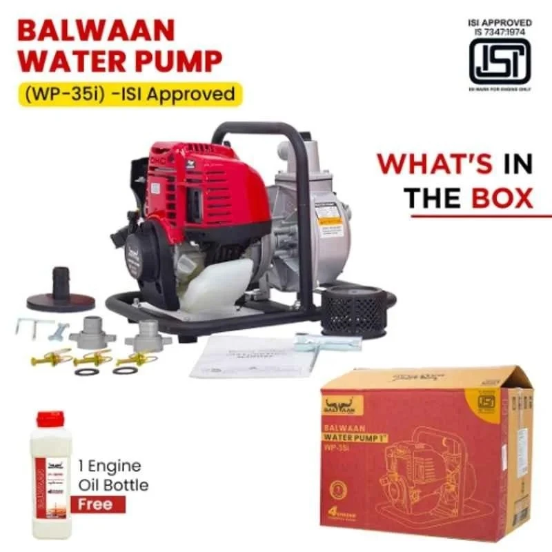 Shop Balwaan WP-35i Water Pump 35cc at Lowest Prices