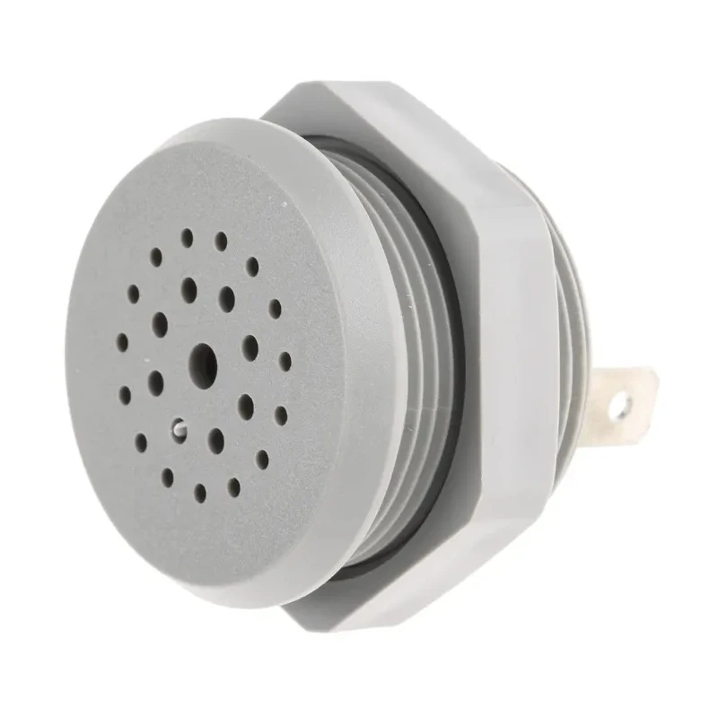 Sonitron 87 dB Panel Mount Continuous Internal 26 mm Piezo Buzzer Component 2 V dc Min 35V dc Max SC235B F2