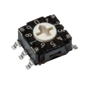 C & K Rotary Coded DIP Switch Surface Mount Solder Terminal RTE0400G04