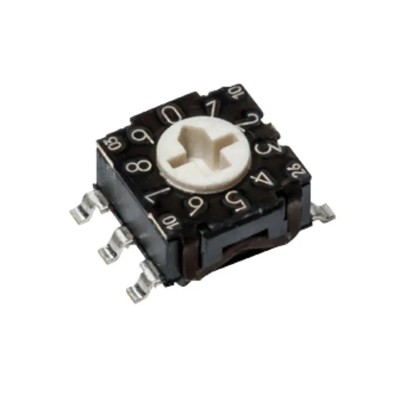 C & K Rotary Coded DIP Switch Surface Mount Solder Terminal RTE0400G04