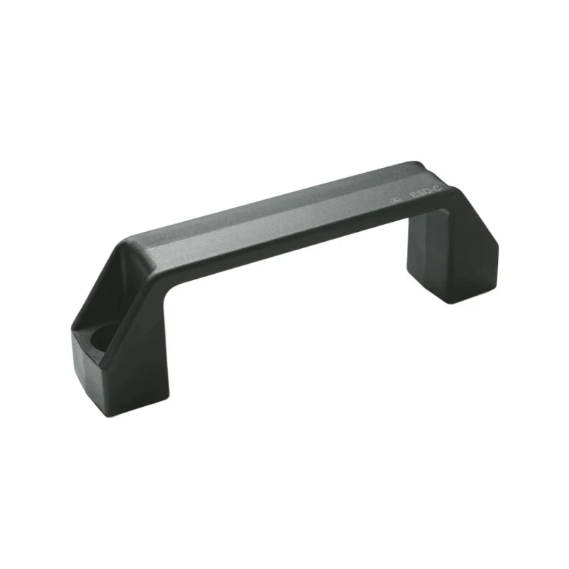 Elesa Matt Black Plastic Arch Shape Handle 38 mm Height, 21 mm Width, 109 mm Length 154601