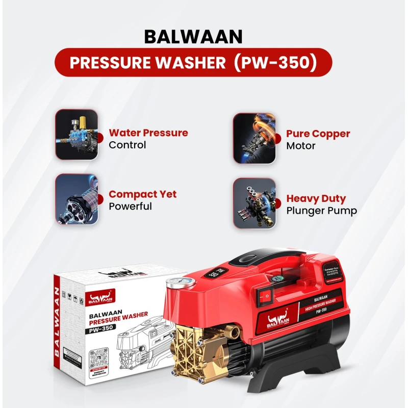 Buy Balwaan PW-350 Pressure Washer at Lowest Prices