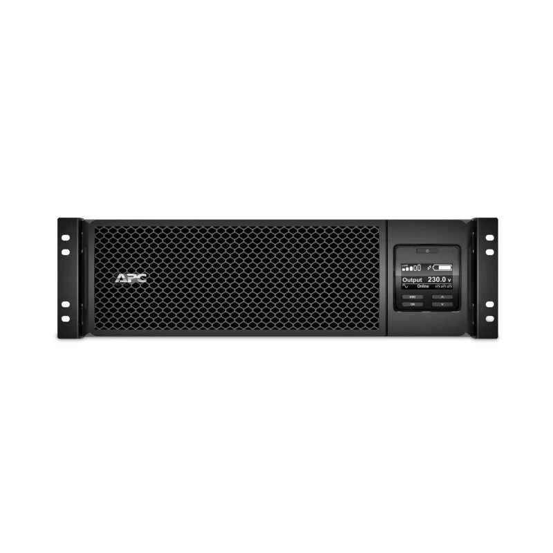 APC Uninterruptible Power Supply UPS 5000 VA 4.5 kW 230V Input Rack Mount 10 Outlets SRT5KRMXLI