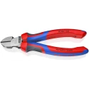 Knipex Diagonal Bevel Side Cutter with 11mm Jaw Width, 160mm Length, Steel Jaw, Bi-Metal Handle 70 02 160 SB