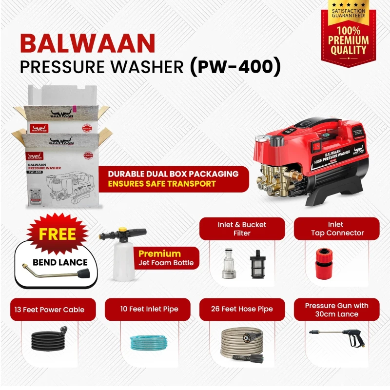 Shop Balwaan PW-400 Pressure Washer at Lowest Prices