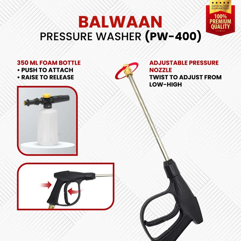 Shop Balwaan PW-400 Pressure Washer at Lowest Prices