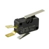 ZF Long Leaf Lever Micro Switch, Tab Terminal, 16A, 250V AC, SPDT, IP40 D459-V3LL