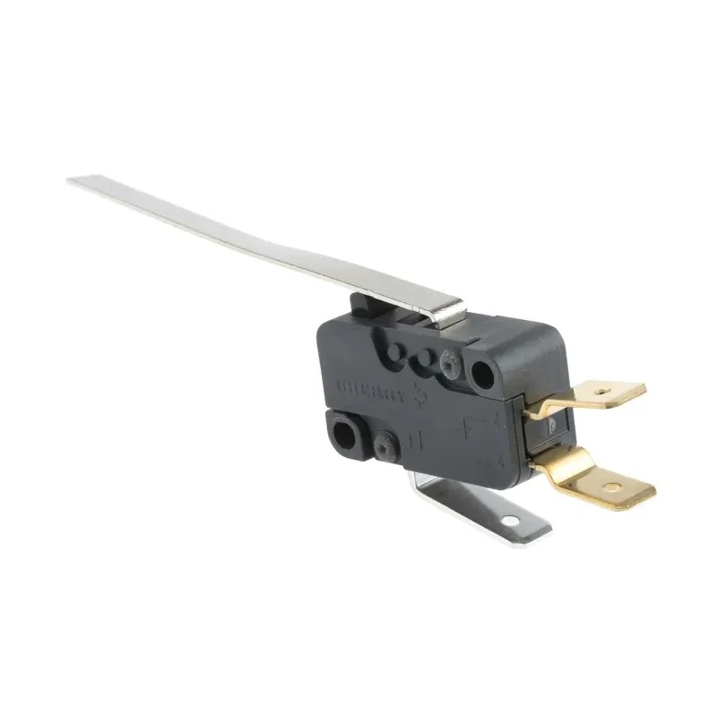ZF Long Leaf Lever Micro Switch, Tab Terminal, 16A, 250V AC, SPDT, IP40 D459-V3LL