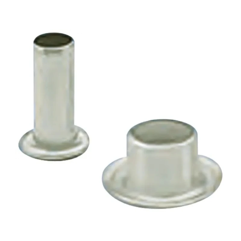 Keystone Wide Roll Eyelet PCB Rivet Compatible with 1.57 mm Diameter Holes, 3.18 mm Height 24