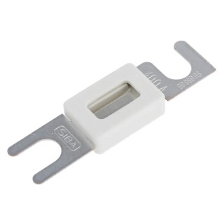 SIBA Car Fuse White, 400A Current, 80V DC Voltage 31.8mm Length 22mm Width 10mm Height 9005805.400