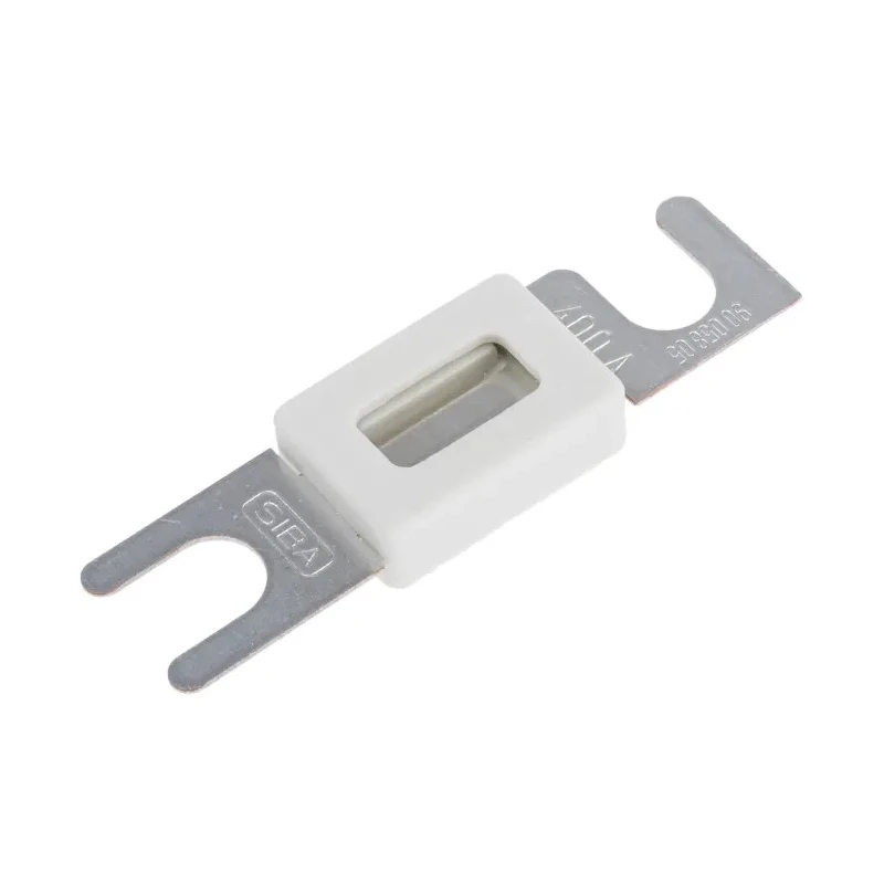 SIBA Car Fuse White, 400A Current, 80V DC Voltage 31.8mm Length 22mm Width 10mm Height 9005805.400