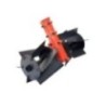 Balwaan 28mm Cross Type Tiller Attachment Black
