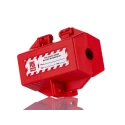 RS PRO Red 2-Lock Polypropylene Plug Lockout with 9 mm Shackle Diameter 161-5876