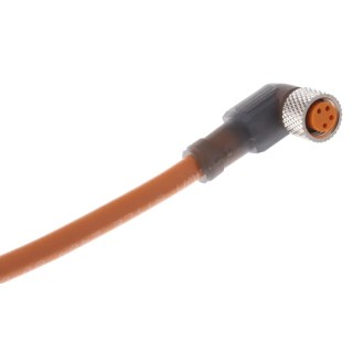 Lumberg Automation Female 4 Way M8 Right Angle to Free End Unterminated Sensor Actuator Cable 2 m 11330 RKMWV 4-07/2 M