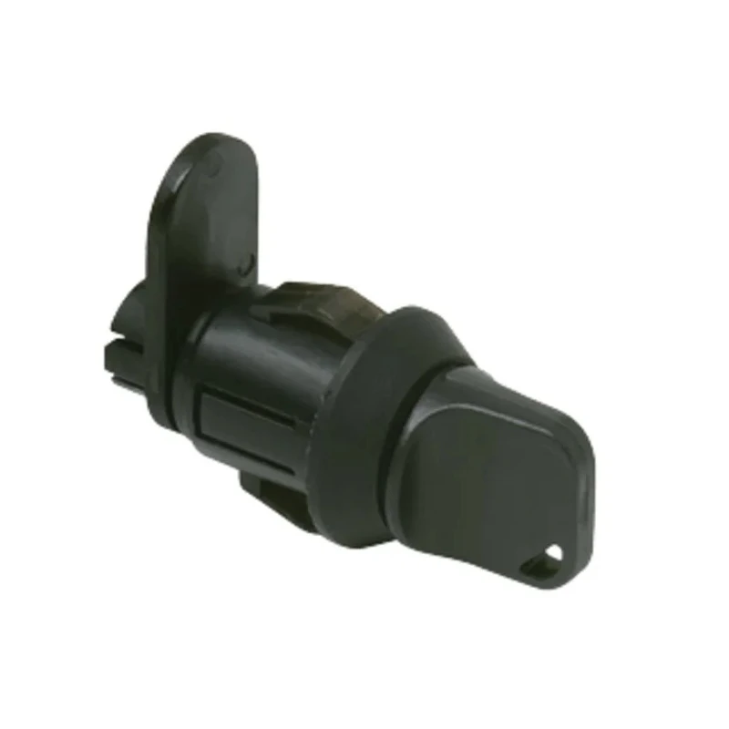 C & K Keylock Switch SPST 2-Way Flat-Key Nylon Housing Quick Connect Terminals PL001UEBMA1K22