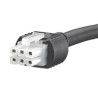 Molex 6 Way Female Mini-Fit Jr to 6 Way Female Mini-Fit Jr Wire to Board Cable, 1 m 245135-0610
