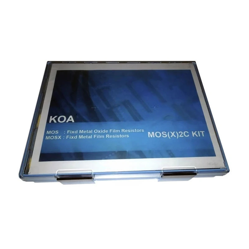 KOA Metal Oxide Through Hole Resistor Kit 1175 Pieces 0.1 Ω to 100 kΩ 2W Power MOS(X)2C KIT