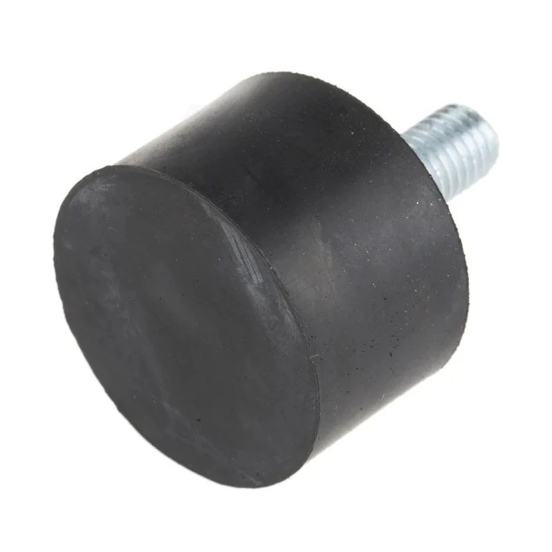 RS PRO Cylindrical M10 Anti-Vibration Mount Male Buffer Foot Natural Rubber 60 Shore A 108kg Compression 40mm OD 162-3248