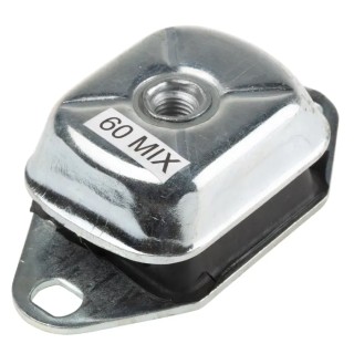 RS PRO M12 Anti-Vibration Mount Marine Type with 81 kg Compression Load, 120 mm Outside Diameter, 40 mm Height 162-3242