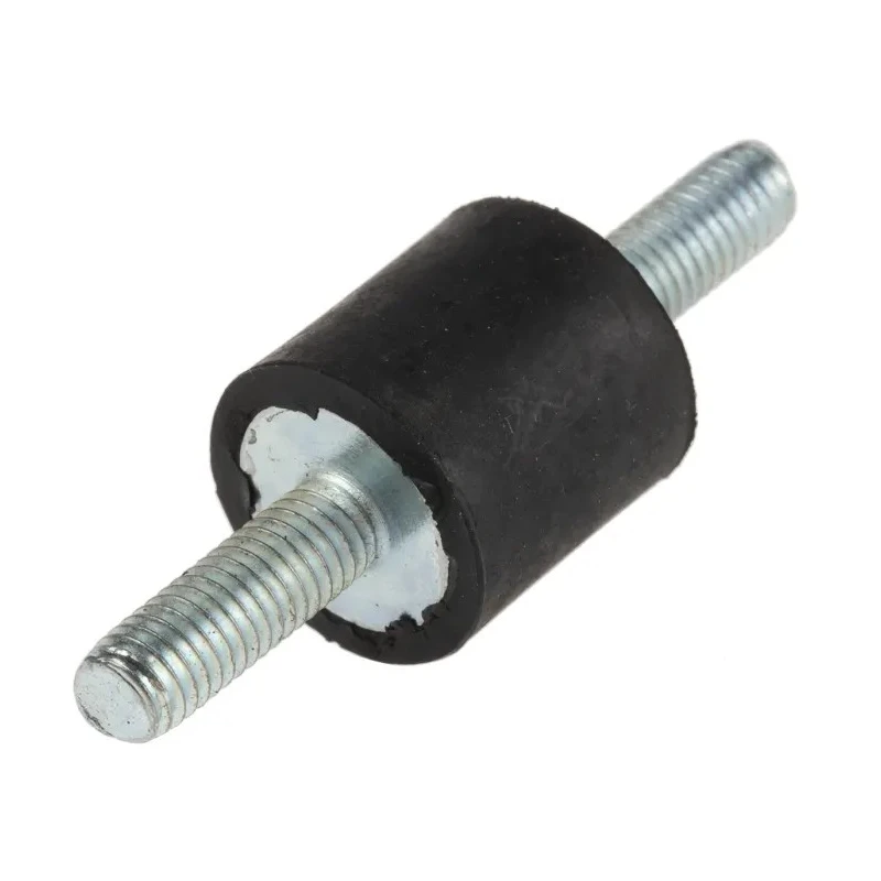 RS PRO M5 Anti-Vibration Mount Male to Male Bobbin 15 mm OD 15 mm Height 12 kg Compression 60 Shore A Rubber 162-3251
