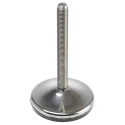 RS PRO M16 100 mm Dia. Adjustable Foot Stainless Steel 1500 kg Static Load Capacity 10° Tilt Angle 162-3259
