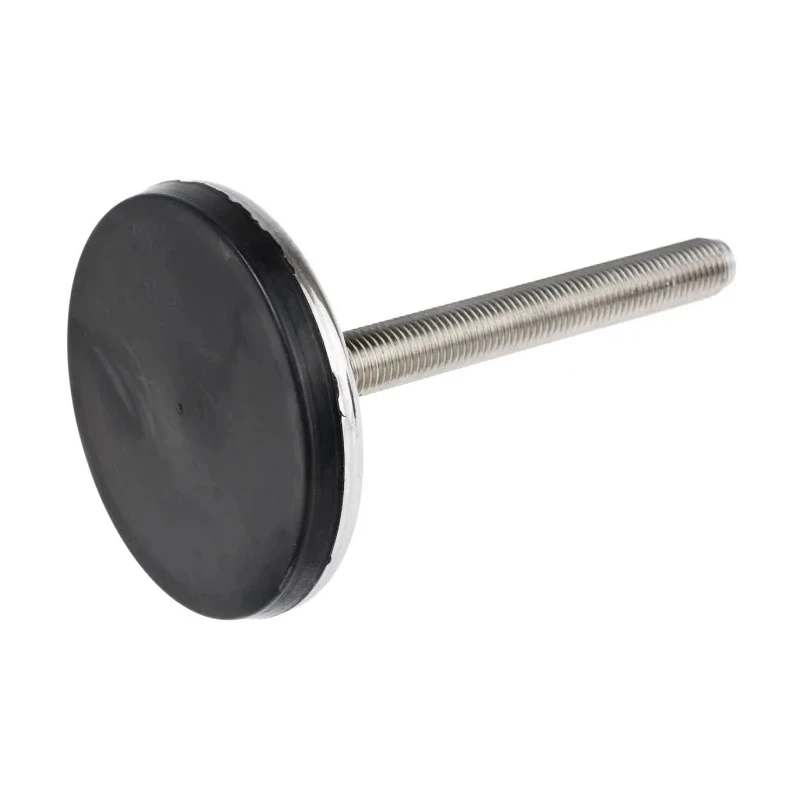 RS PRO M16 100 mm Dia. Adjustable Foot Stainless Steel 1500 kg Static Load Capacity 10° Tilt Angle 162-3259