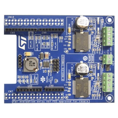 STMicroelectronics Two Axis Stepper Motor Driver Expansion Board for STM32 Nucleo X-NUCLEO-IHM02A1