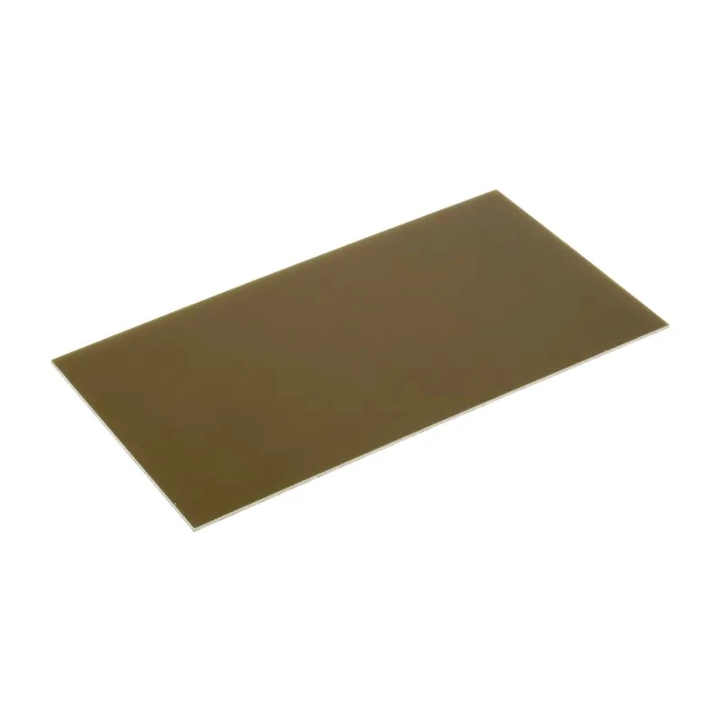 Fortex 1 Copper Clad Epoxy Glass Fabric Laminate Board with 35μm Copper Thickness, 203mm Length 03-5110