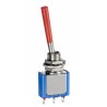 APEM Toggle Switch Panel Mount On-Off-On SPDT Solder Lug Terminal 5639AB-21+U646