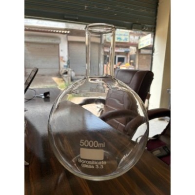 5000 ml Flat Bottom Flask - High Precision | EnvMart