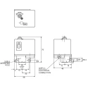 SMC Adjustable Pressure Switch NC 0.1 MPa to 0.8 MPa 1/4 in Port Size IS3000-02