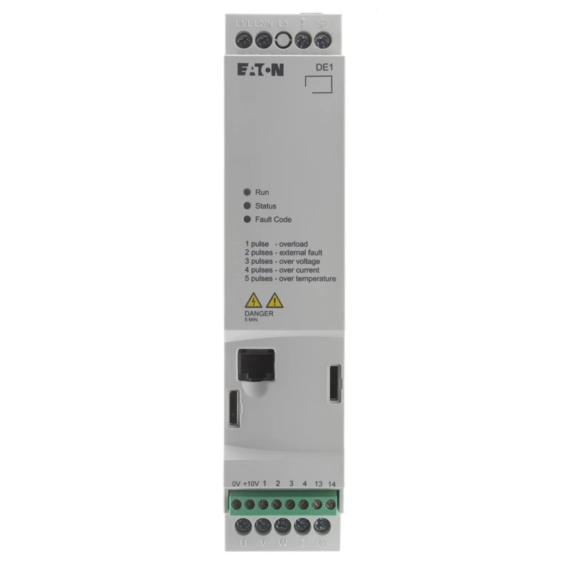 Eaton Variable Speed Starter, 250 W, 230V AC, 1 Phase, 1.4 A, DE11 Series DE11