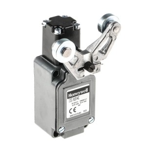 Honeywell Technologies LS Series Fork Roller Lever Limit Switch, SPDT, IP67, Die Cast Zinc Housing, 240V AC, 6A 6LS1-4C