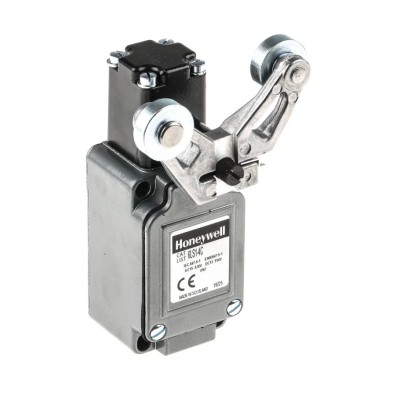 Honeywell Technologies LS Series Fork Roller Lever Limit Switch, SPDT, IP67, Die Cast Zinc Housing, 240V AC, 6A 6LS1-4C