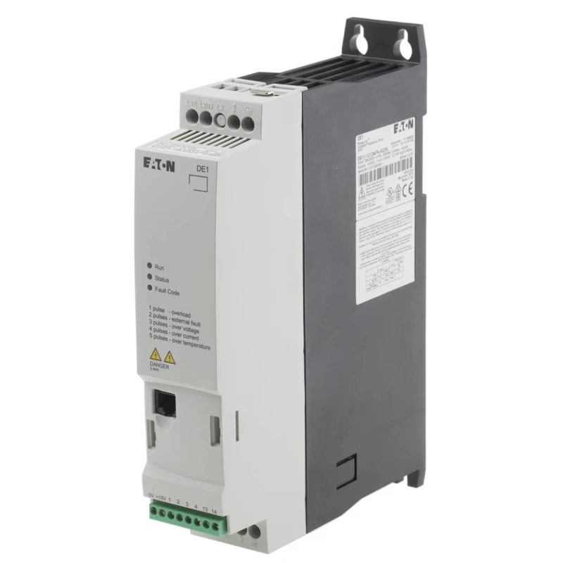 Eaton Variable Speed Starter, 250 W, 230V AC, 1 Phase, 1.4 A, DE11 Series DE11