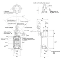 Honeywell Technologies LS Series Fork Roller Lever Limit Switch, SPDT, IP67, Die Cast Zinc Housing, 240V AC, 6A 6LS1-4C