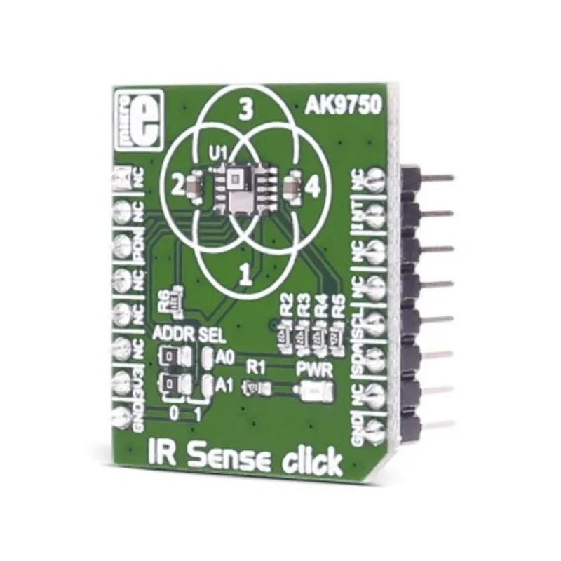 MikroElektronika Sensor Development Tool IR Sense Click SPI, I2C MIKROE-2677