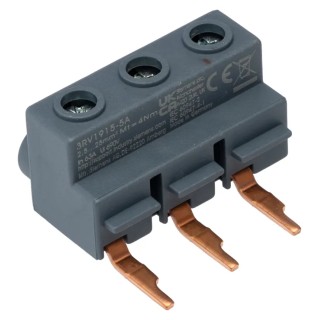 Siemens Terminal 3-Phase Supply Accessory 3RV1 Series 63A 690V 24x44x25mm 3RV1915-5A