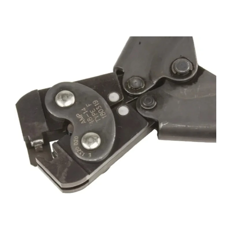 TE Connectivity CERTI-CRIMP Premium Grade Double Action Hand Crimp Tool for Faston 250 Flag Terminal 180319