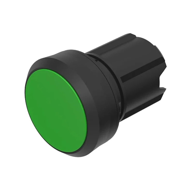 EAO Black Momentary Push Button Switch, Series 45, 22.3 mm Cutout, IP69K, IP67, IP66 Protection 45-2134.1150.000