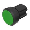 EAO Black Momentary Push Button Switch, Series 45, 22.3 mm Cutout, IP69K, IP67, IP66 Protection 45-2134.1150.000