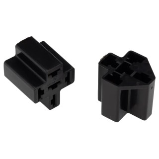 TE Connectivity 5 Way 250V PCB Relay Socket for use with Mini ISO Relays VCF4