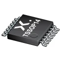 Nexperia 4 2-Input NAND Schmitt Trigger Input Logic Gate 14-Pin TSSOP 74LVC00APW,118